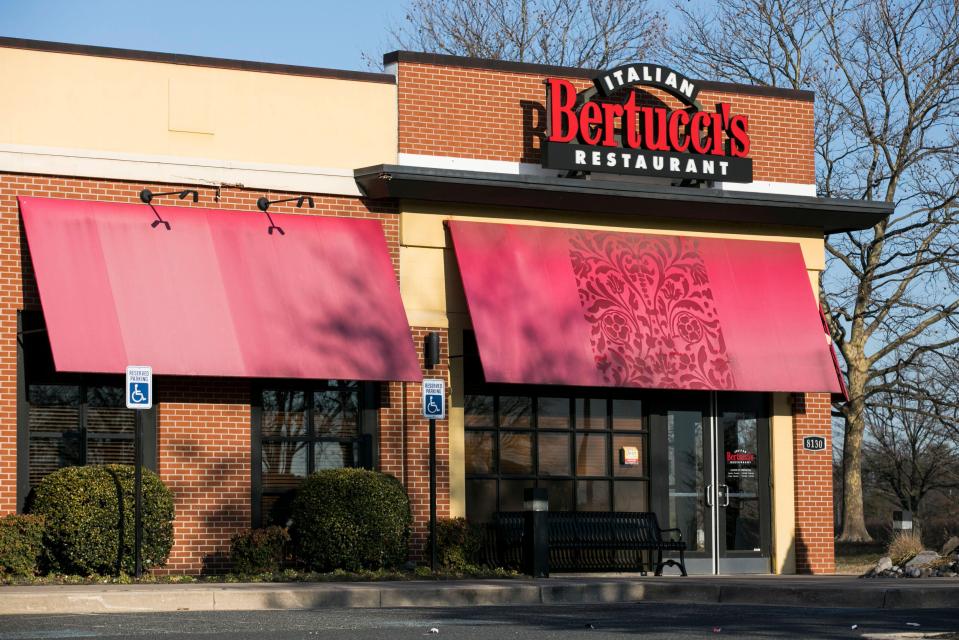 Bertucci's Italian Restaurant exterior.
