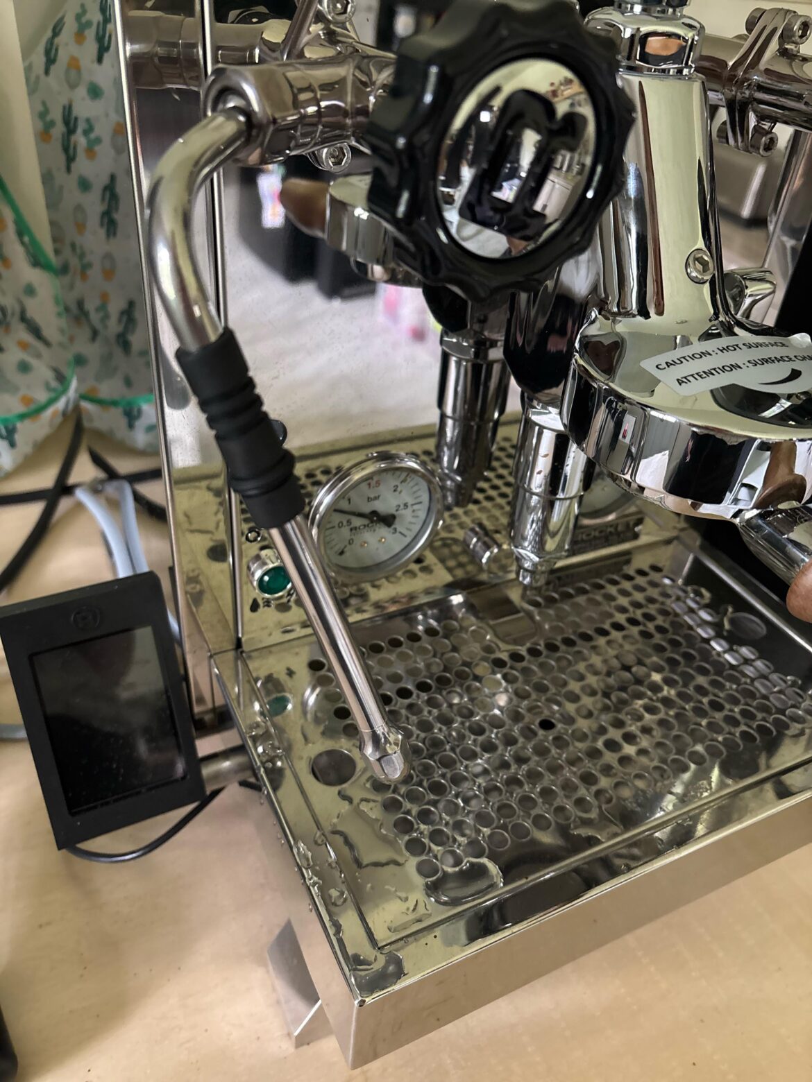 Steam wand sleeve help