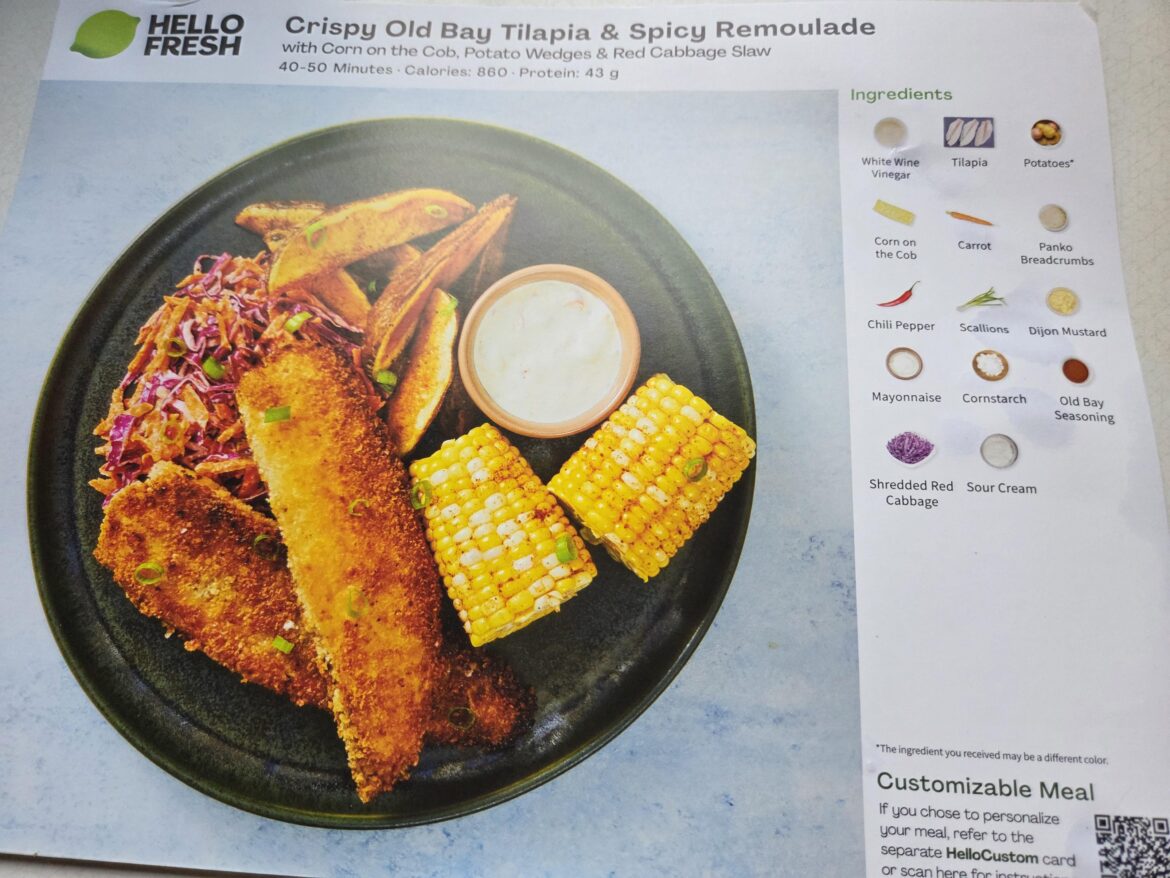 Crispy Old Bay Tilapia and Spicy Remoulade Crispy Old Bay Tilapia and Spicy Remoulade