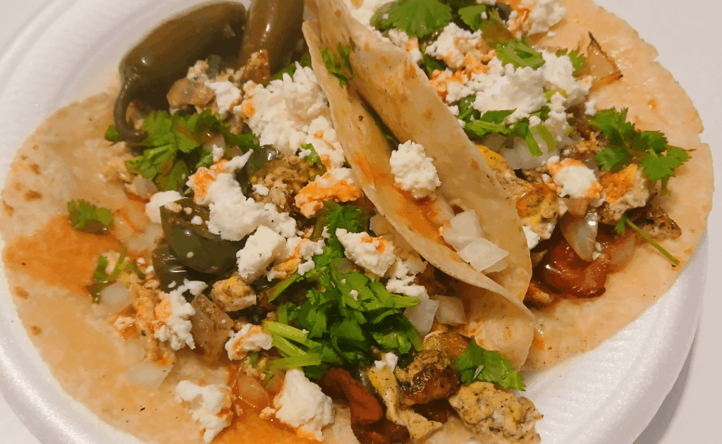 (Homemade) Breakfast Tacos 🌮 🥚 🥓 🌶