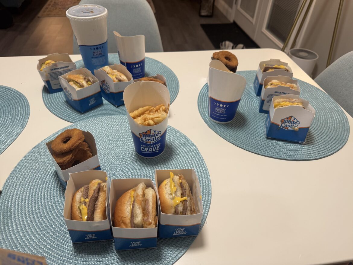 White Castle kinda night 🍔