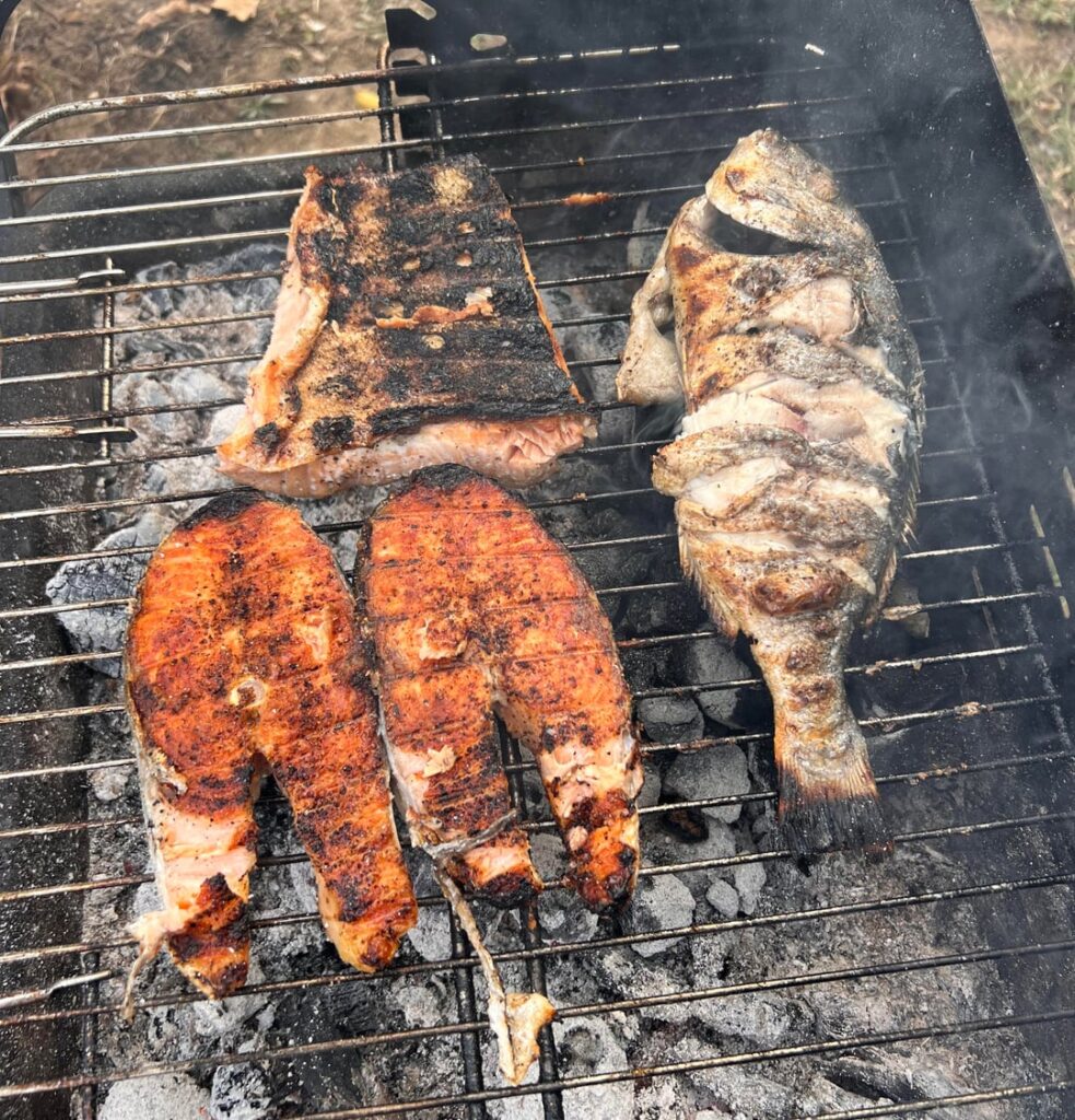 My fish grill for today!