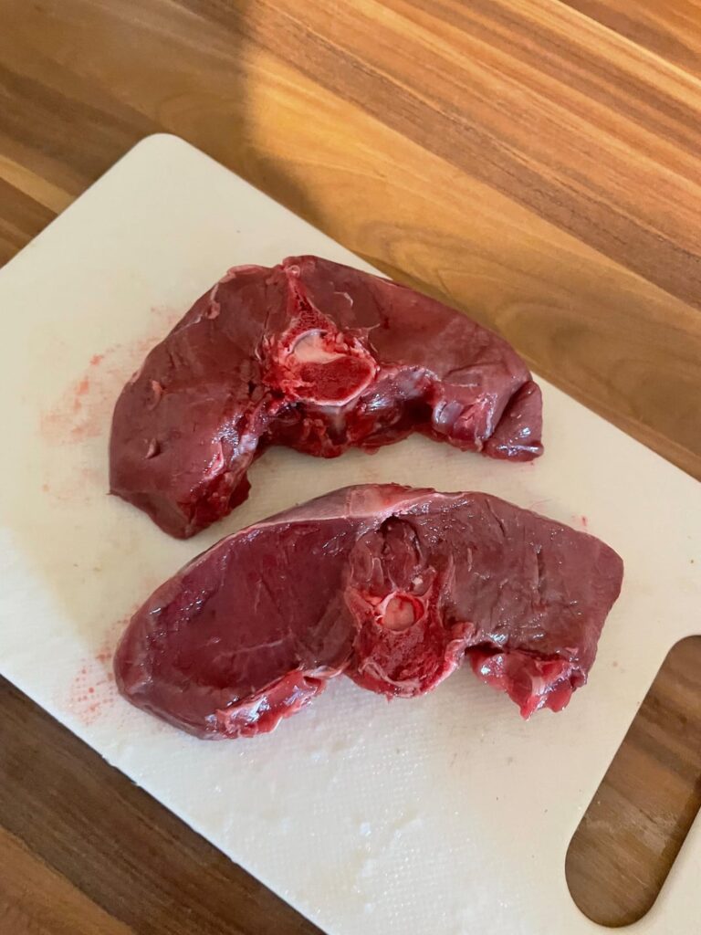 Pepper sauce pasta with deer 🦌