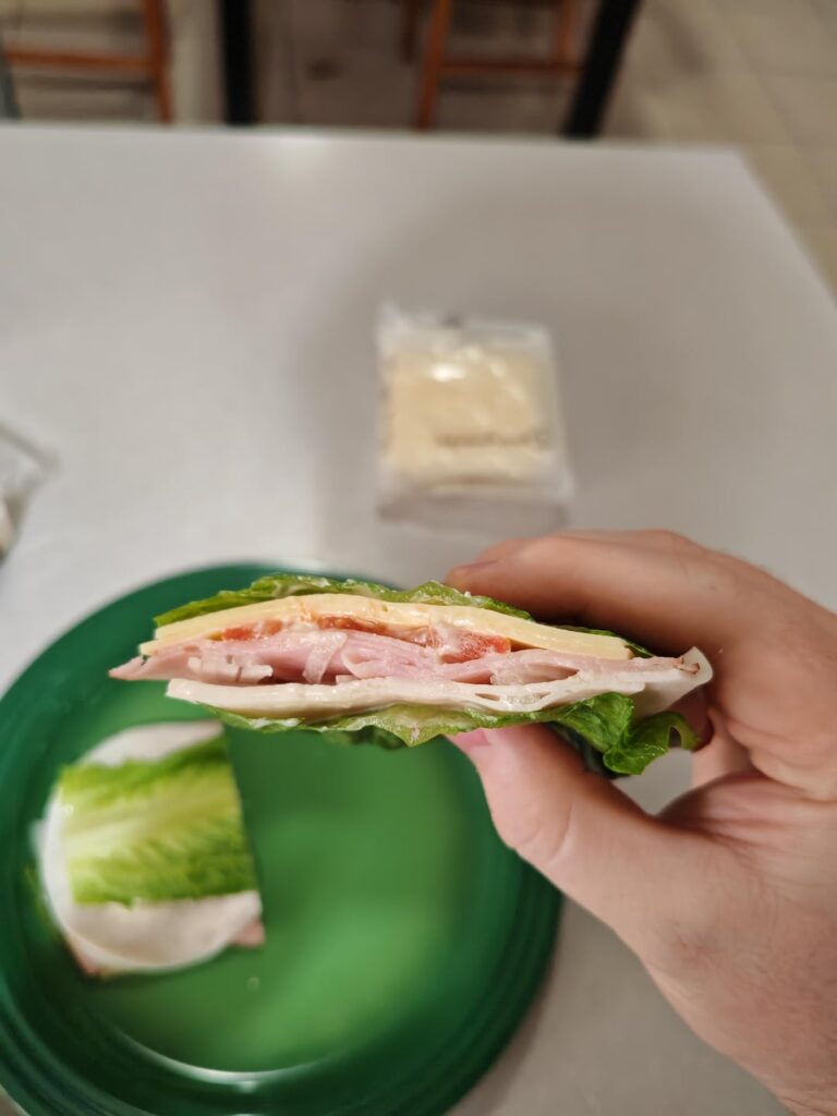 Made a sandwich