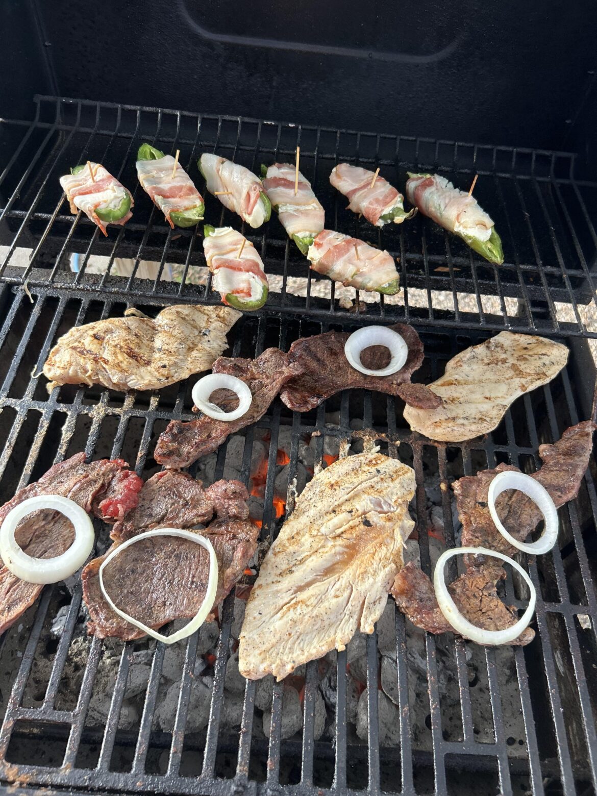 A carne asada I made this weekend for the fights.