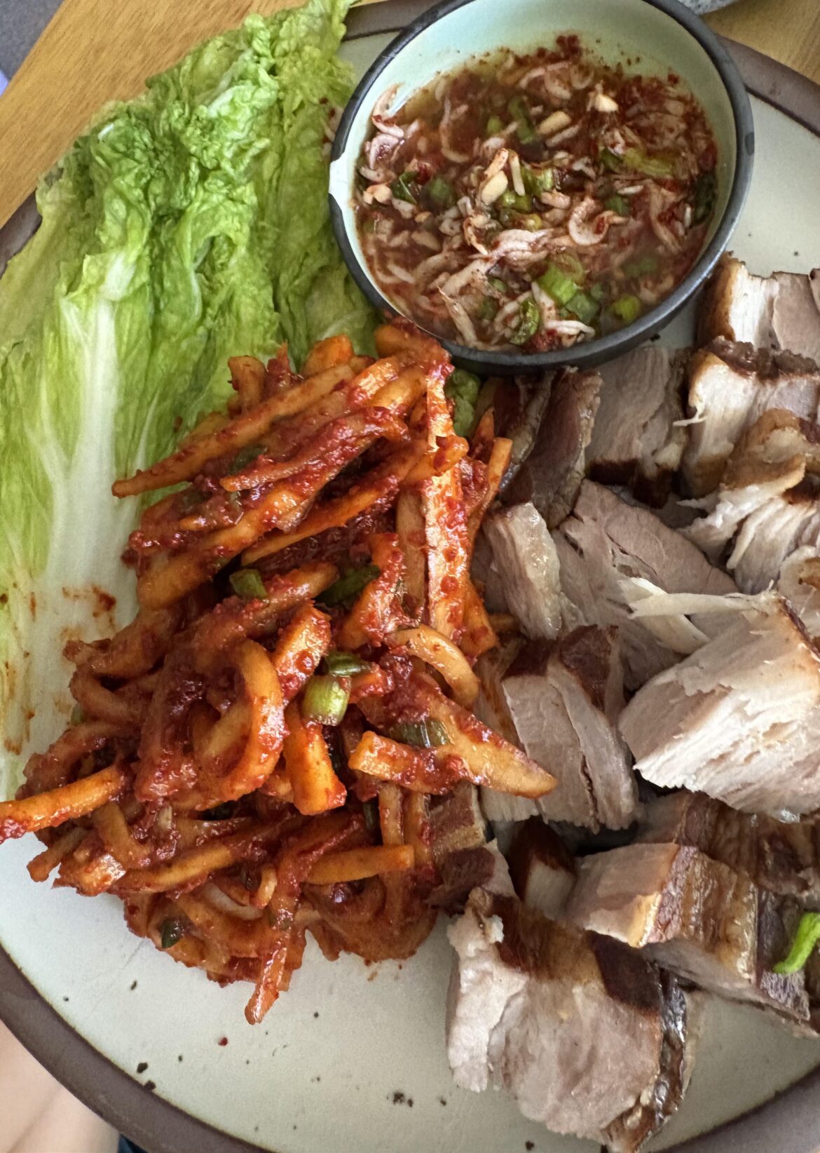 First time homemade 뷰 쌈  bossam