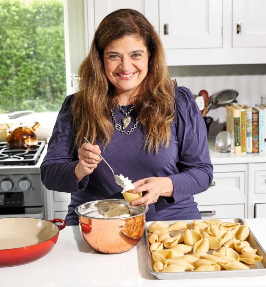 Food Network star Alex Guarnaschelli dished up some of her favorite traditional holiday meals without breaking the bank