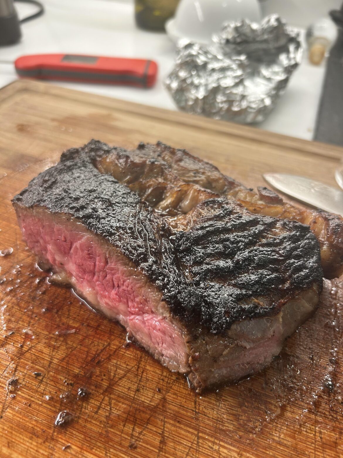 Marinated chuck is better than a ribeye