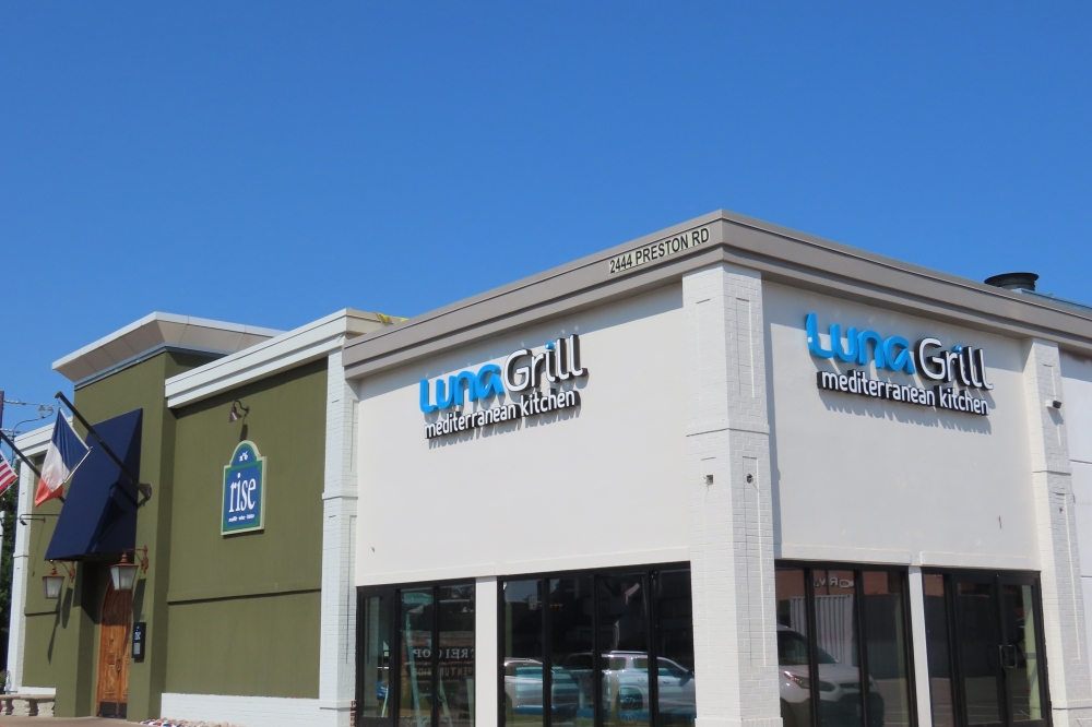 Luna Grill to offer Mediterranean cuisine in Plano The new Plano restaurant will be located at 2444 Preston Road, Ste. 200. (Jacquelyn Burrer/Community Impact)