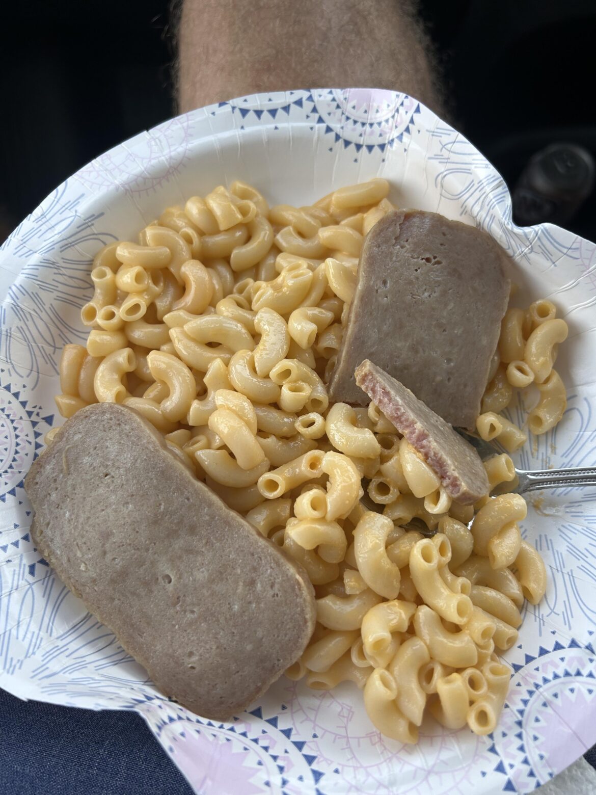 Nothing like leftovers heated up on the dash 😋