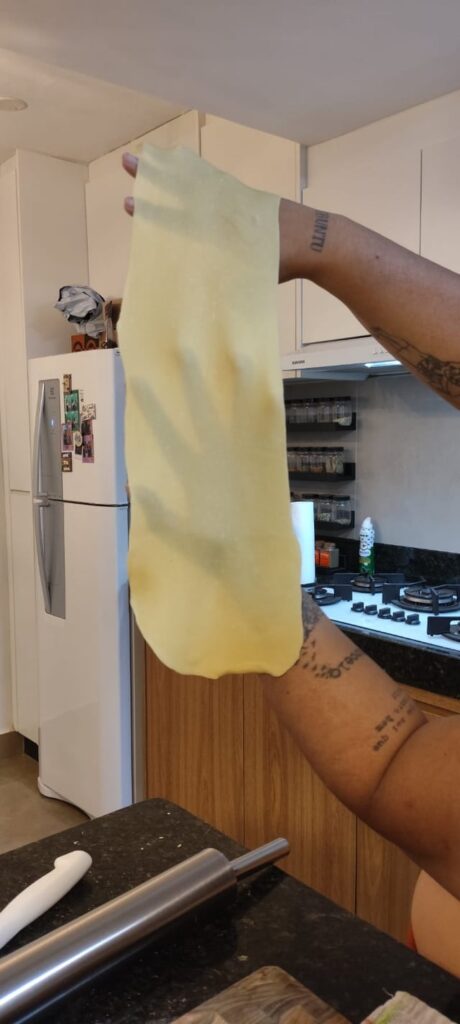 First home made pasta