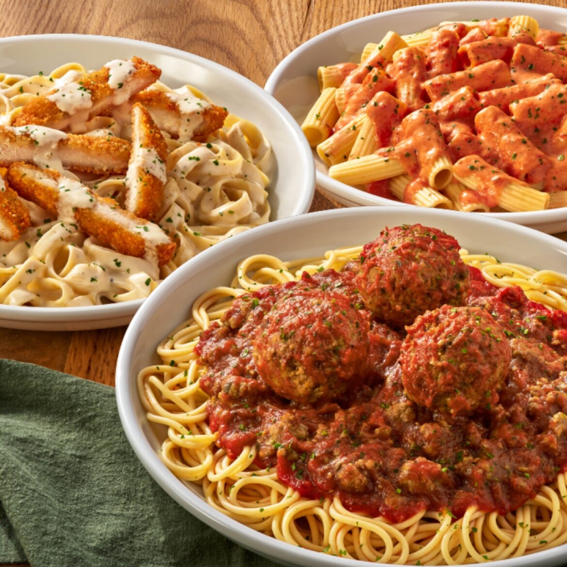 Italian casual dining chain Olive Garden is testing a new menu with reduced portion sizes Italian casual dining chain Olive Garden is testing a new menu with reduced portion sizes