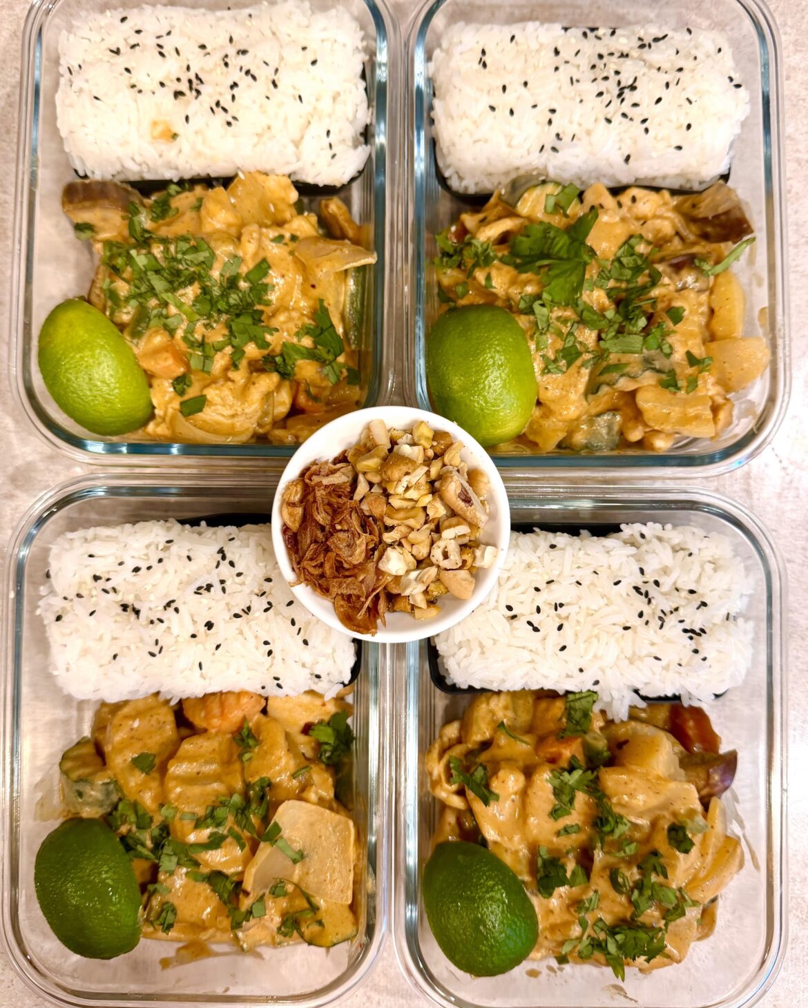 Massaman Chicken Curry this week!
