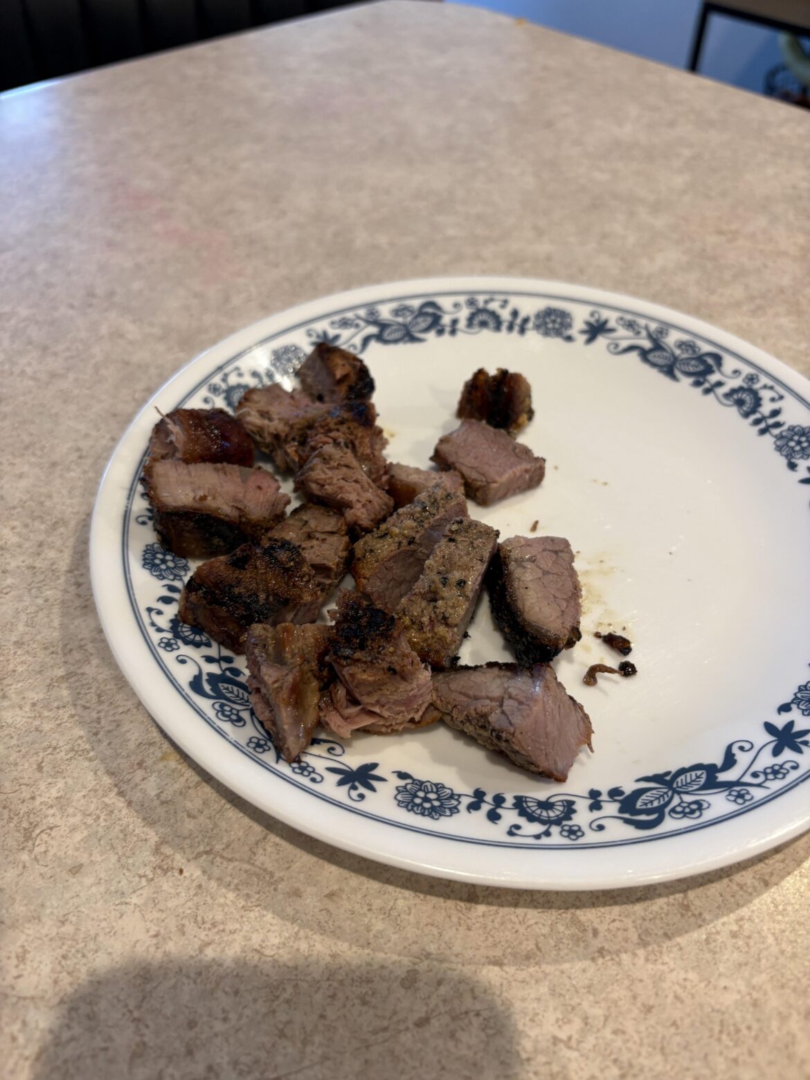 Step dad is the “grill master”