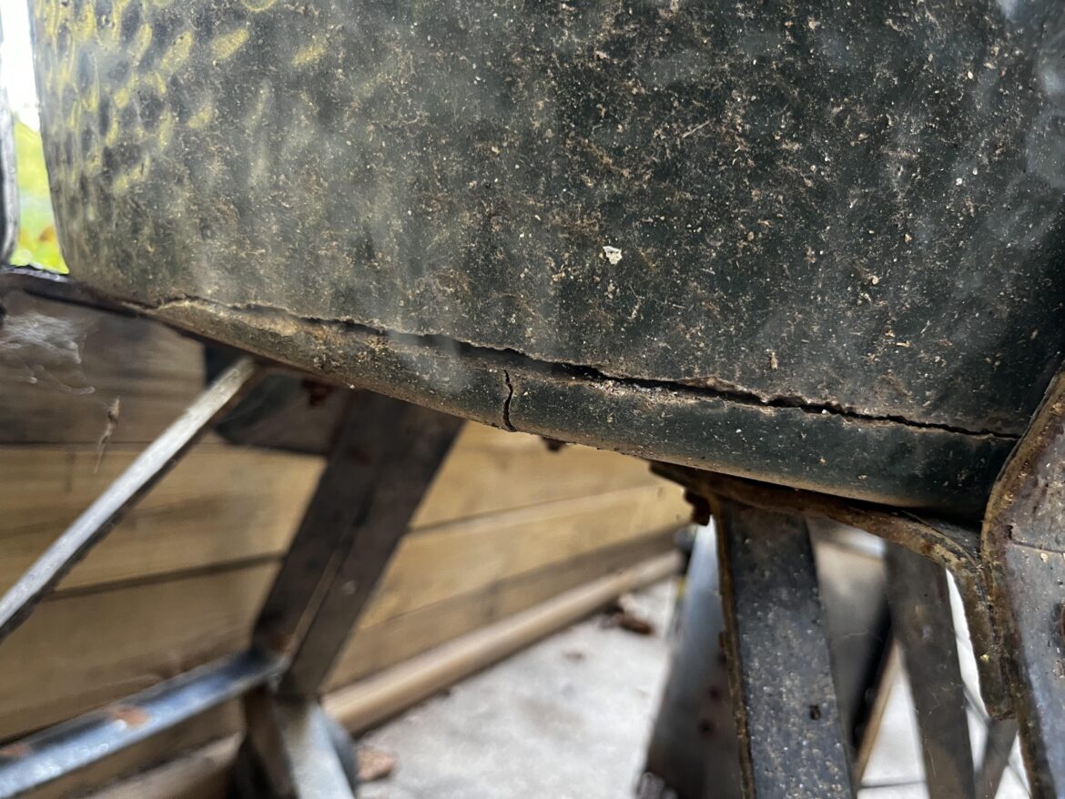 Crack at base - anything to be done?