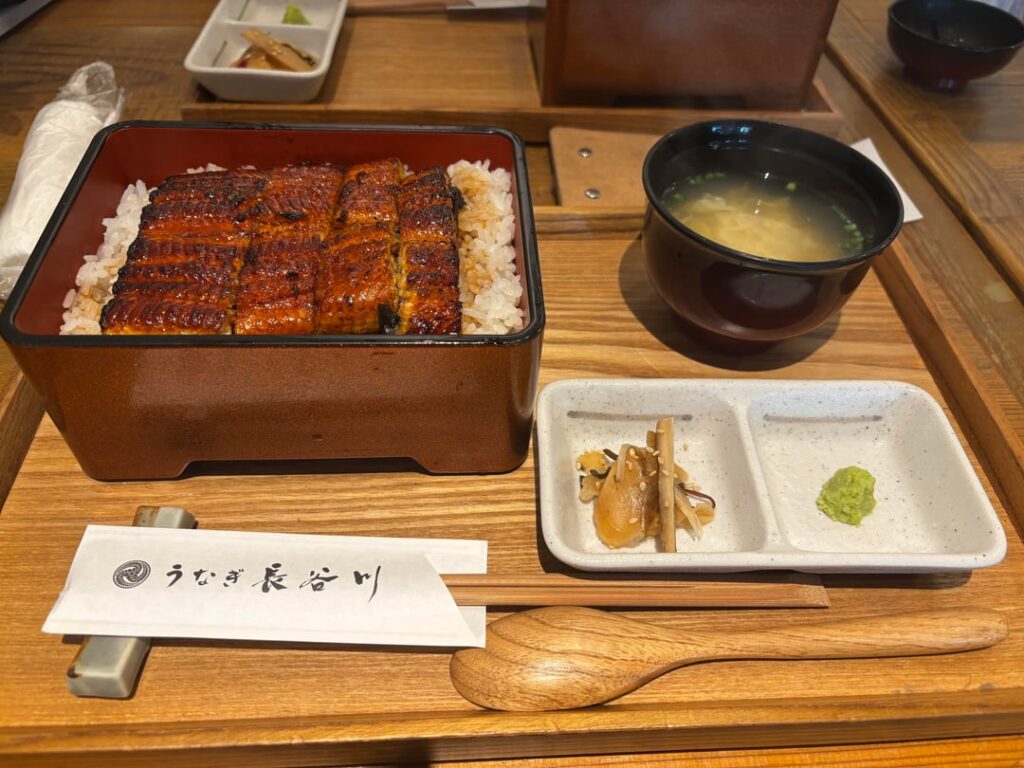 A simple unagi set hits different in hakone’s cold weather and gorgeous views