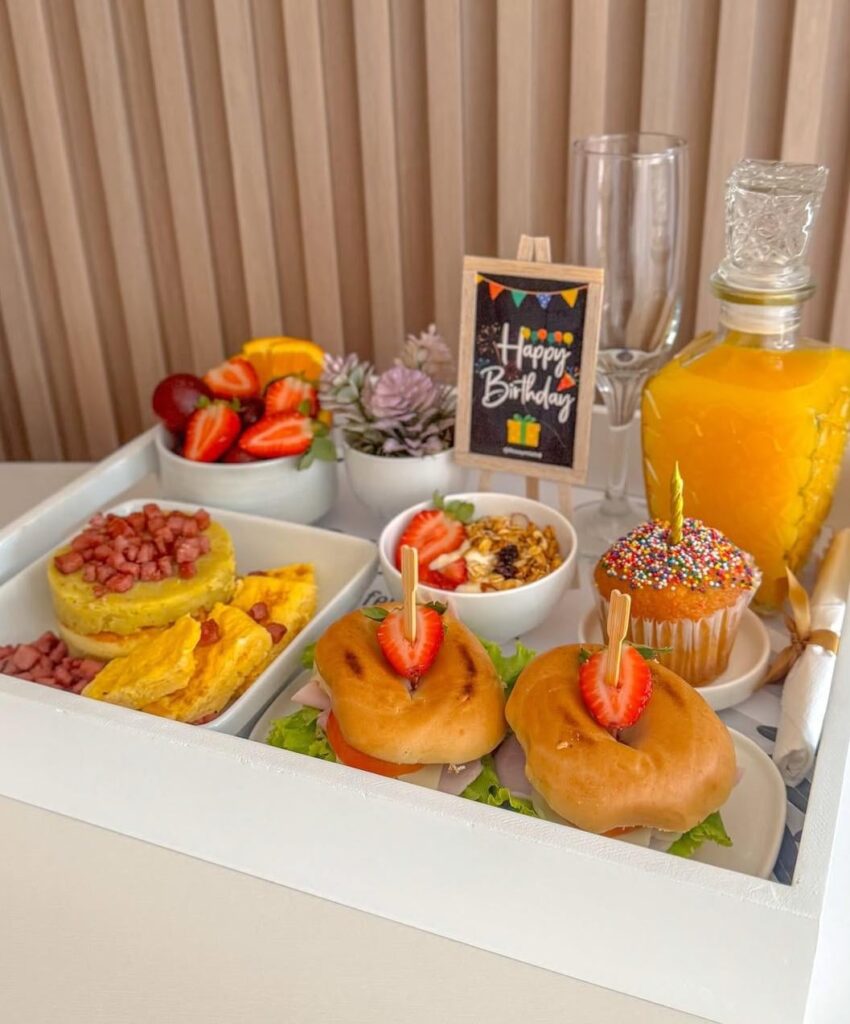 My surprise breakfast for my birthday