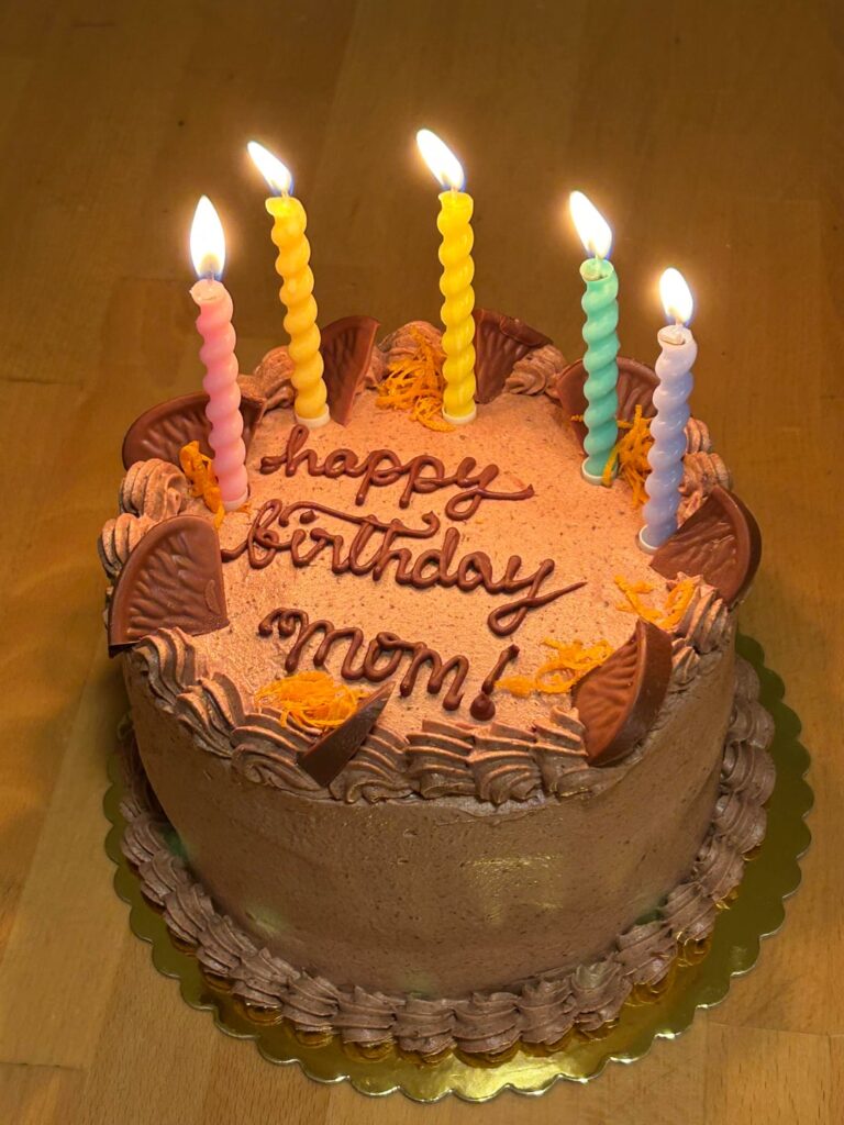 My mom is 63 & that calls for cake! π€ My mom is 63 & that calls for cake! π€