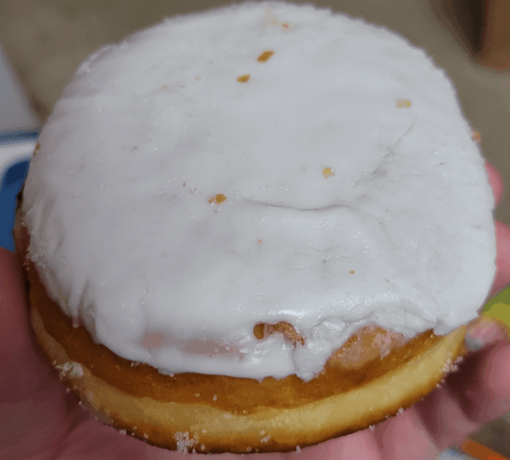 Would you eat a buttercream frosting filled donut for breakfast?