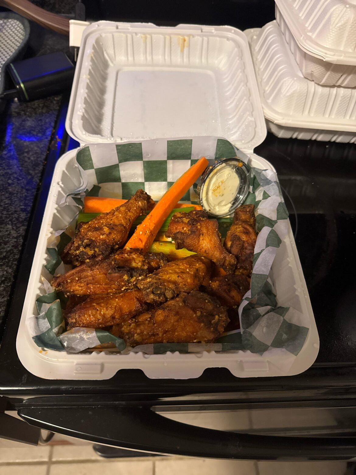 Firecracker wings from Delia Foley in Baltimore, MD