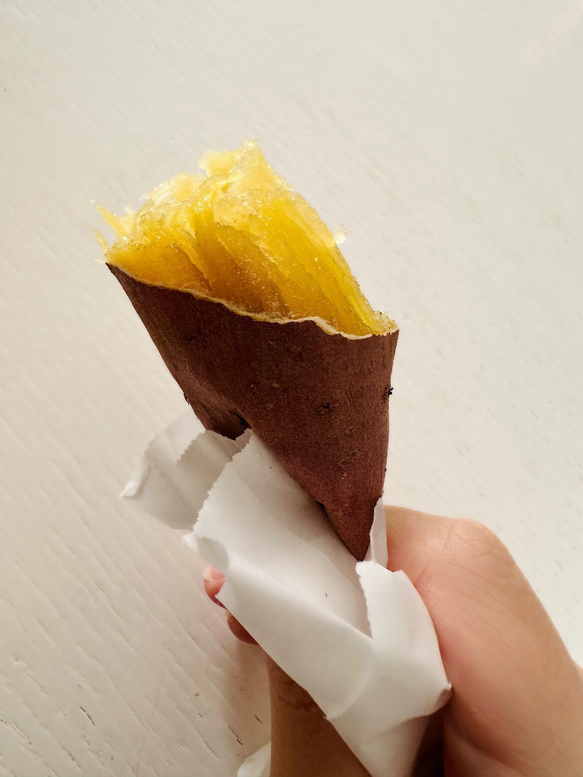 Best way to eat Japanese Beni Haruka