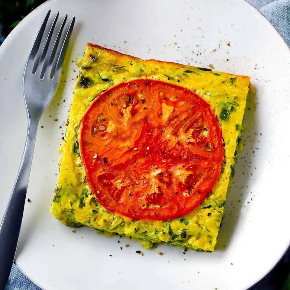 Feta + Herb Sfougato | Rebecca Firsker