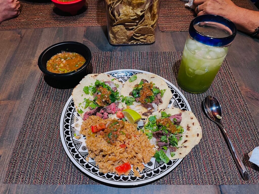 Made some carne asada tacos. Made some carne asada tacos.