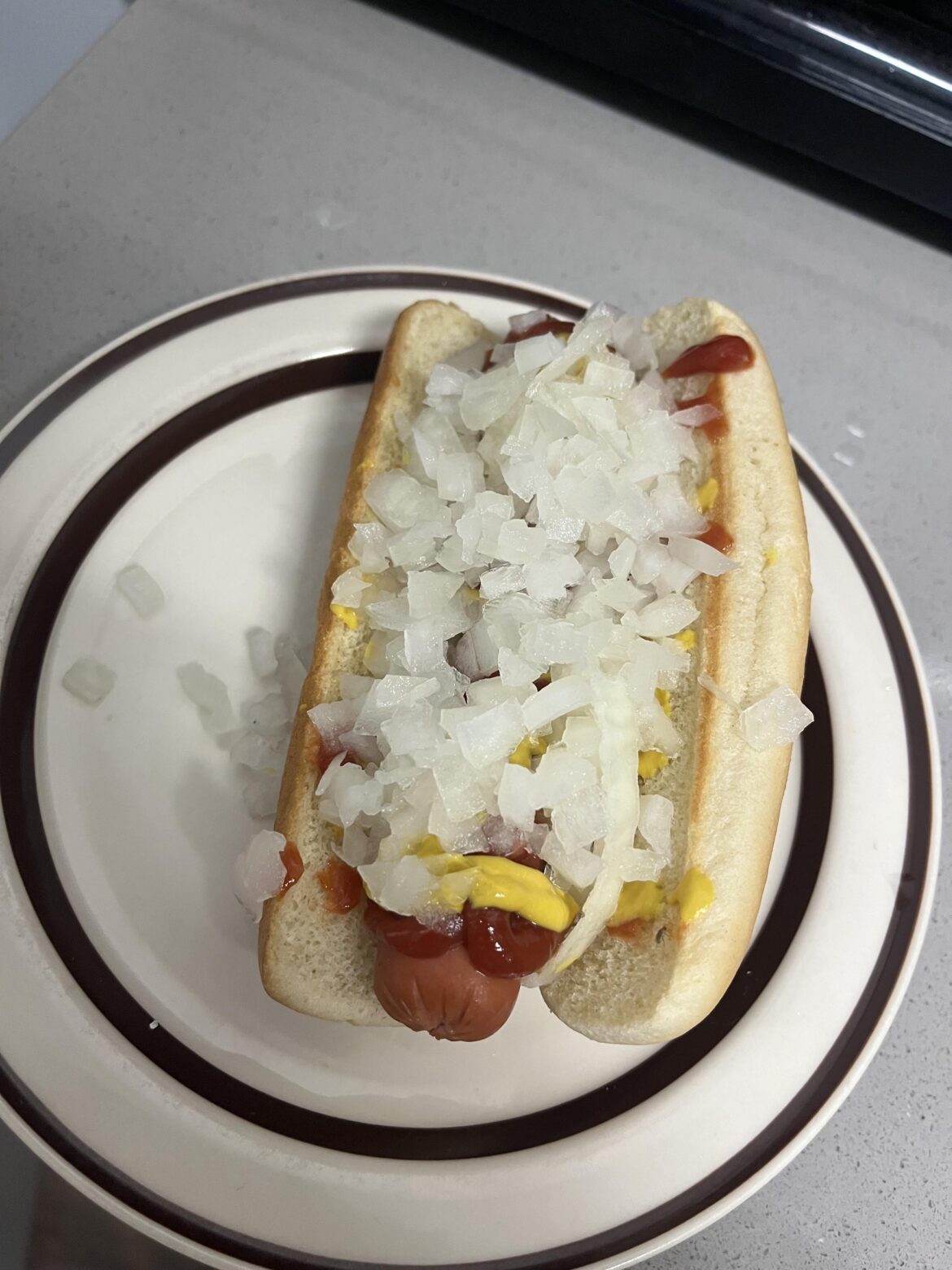Hot dog I made today