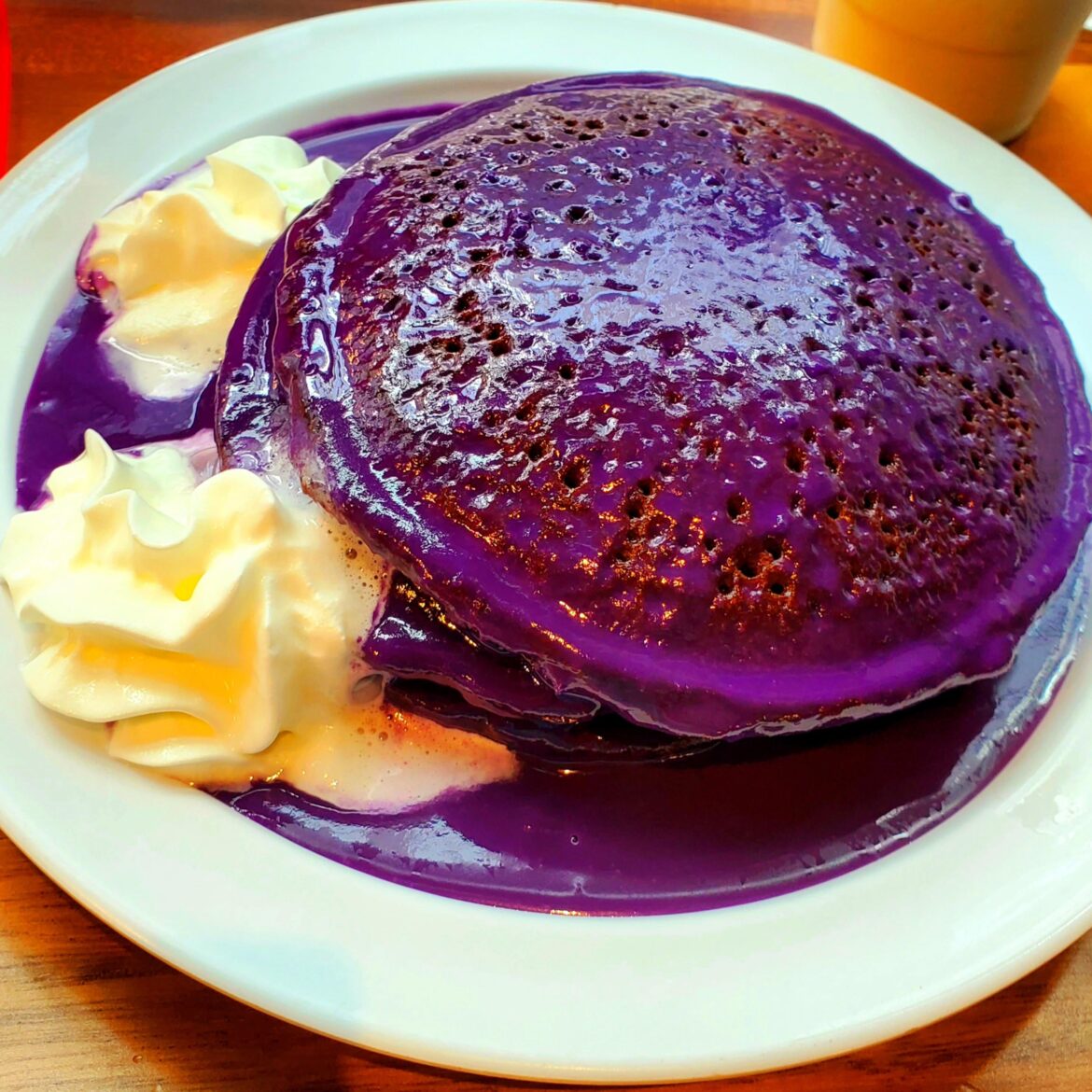 Ube Pancakes @ Ludi's 🥞 😋 🇵🇭