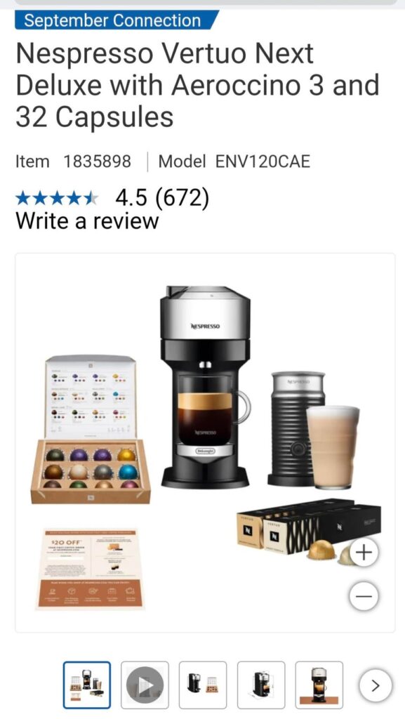 USA - Sept Costco Deal