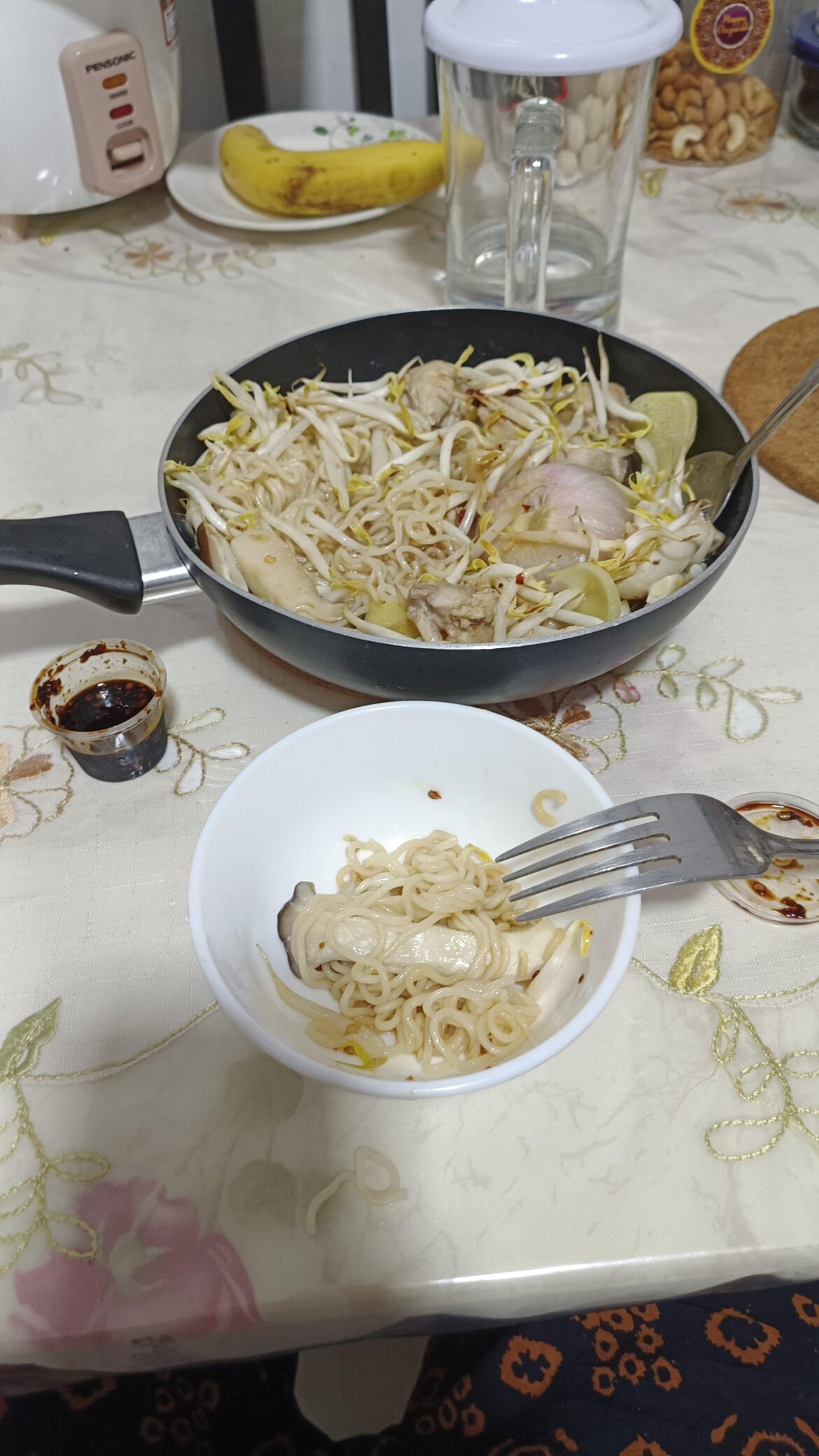 Soup i made with ingredients in the fridge