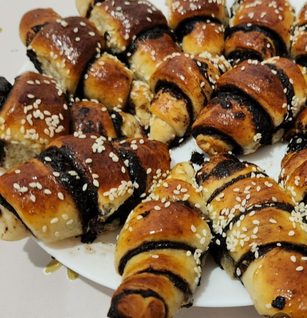 Chocolate Nutella Rugelach