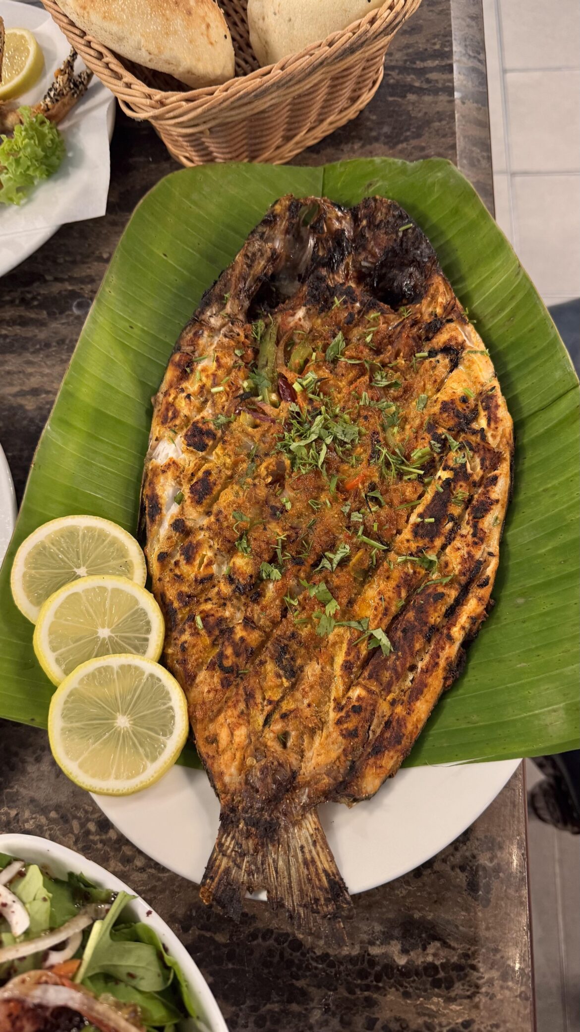 Amazing grill fish