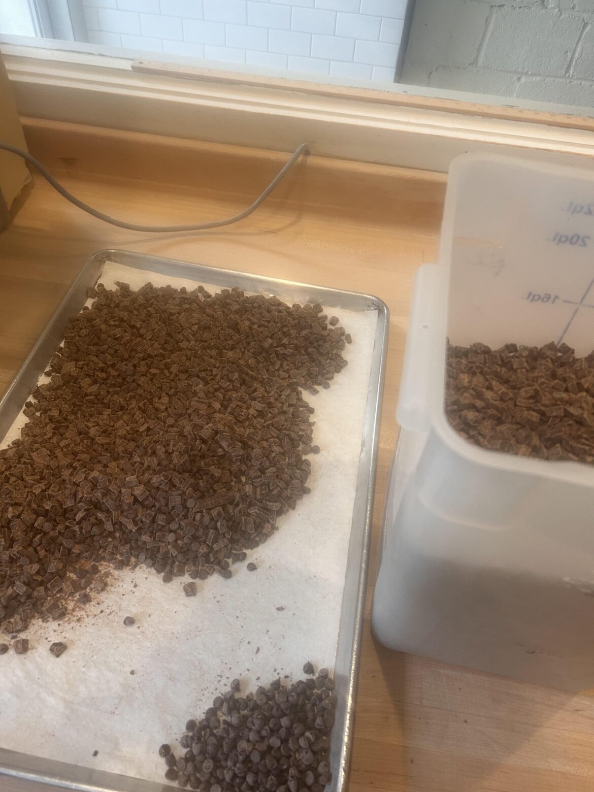 Someone added a case of chocolate chunks to the chocolate chips….