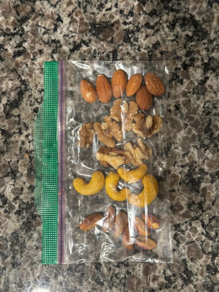 Almost 200cal nuts …