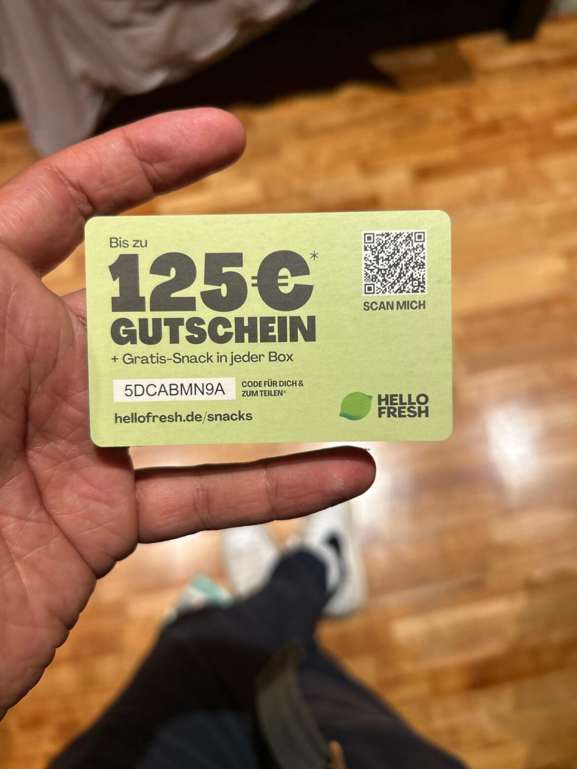 [DE] HelloFresh Gutschein bis zu 125€ (Code inside)