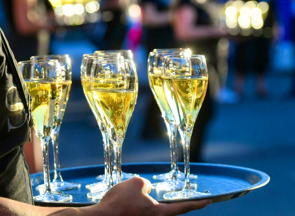 Champagne may only be made from hand-picked grapes from the corresponding growing region.