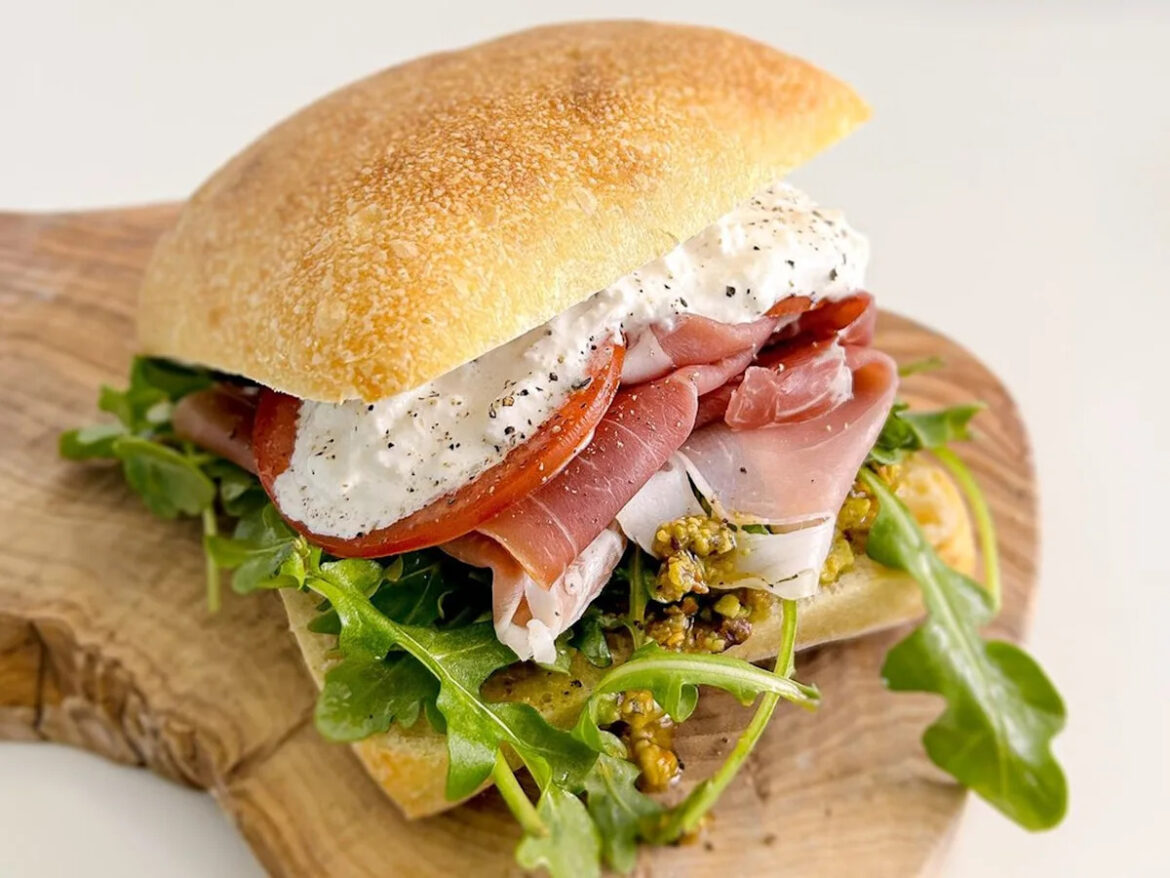 Our homemade take on the Il Magnifico panini Our homemade take on the Il Magnifico panini