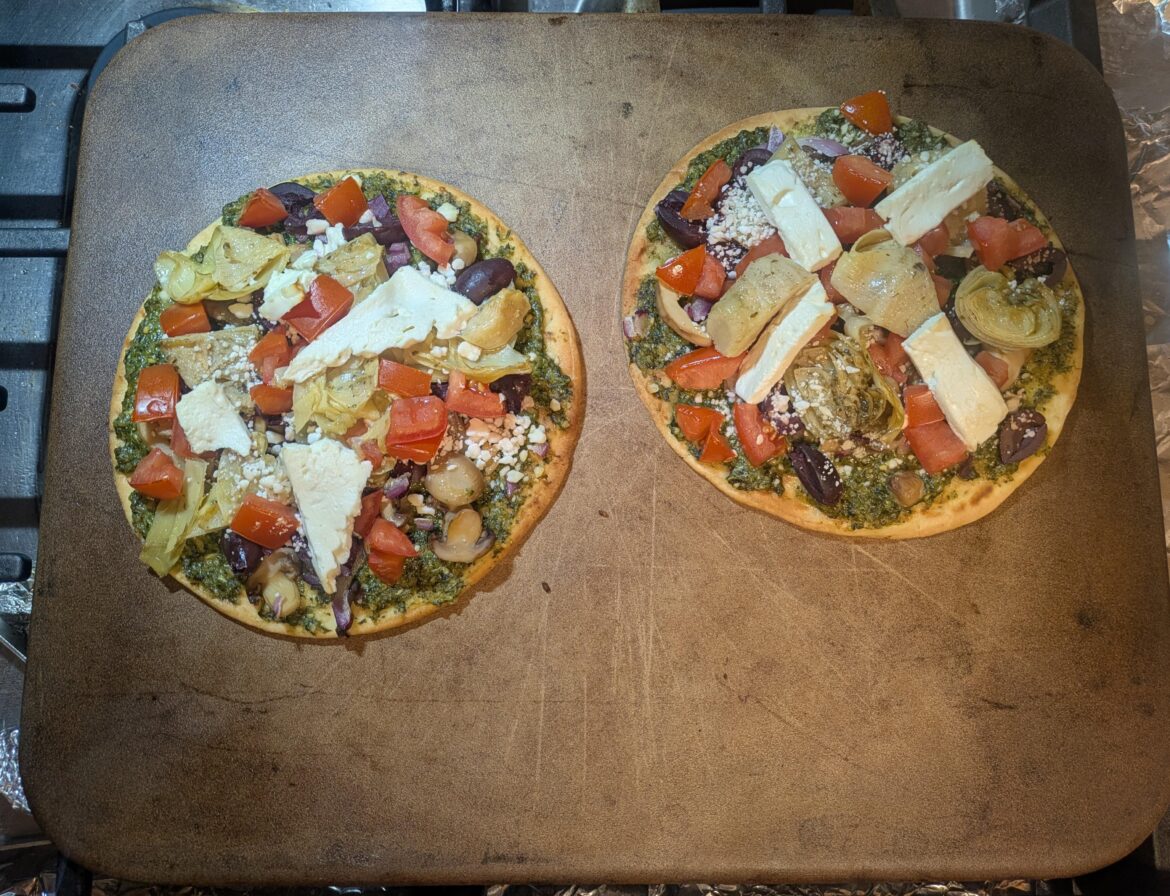 Pita Bread Pizzas