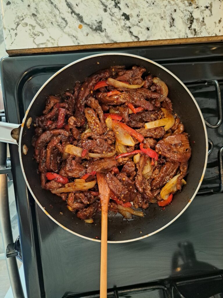 First time making Mongolian Beef!