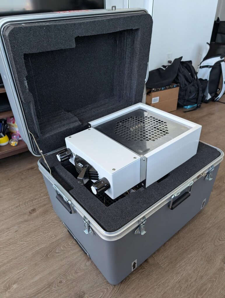 flying with a linea mini