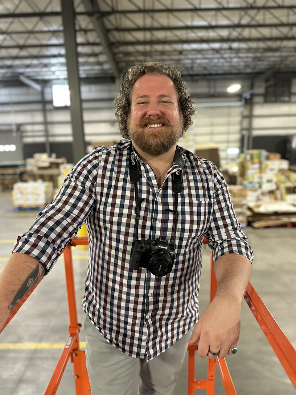 Micah Chrisman, MANNA's Director of Marketing and Communications.