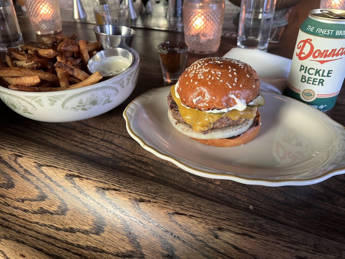 Burger Night at Old Man Bar Burger Night at Old Man Bar