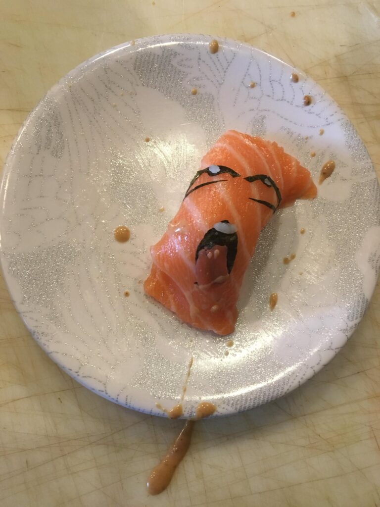 Real naughty nigiri