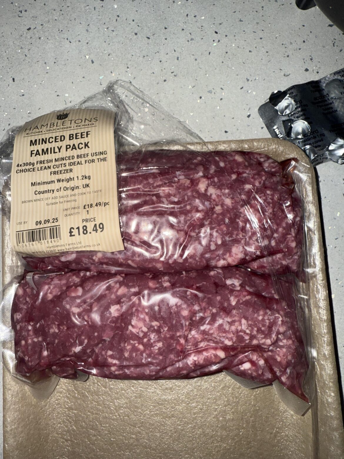 How lean is my mince beef?