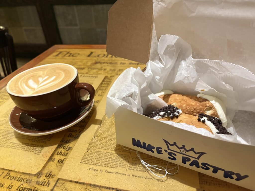 Looking for cannoli recommendations. Had an amazing cannoli in Boston, MA from Mike’s.