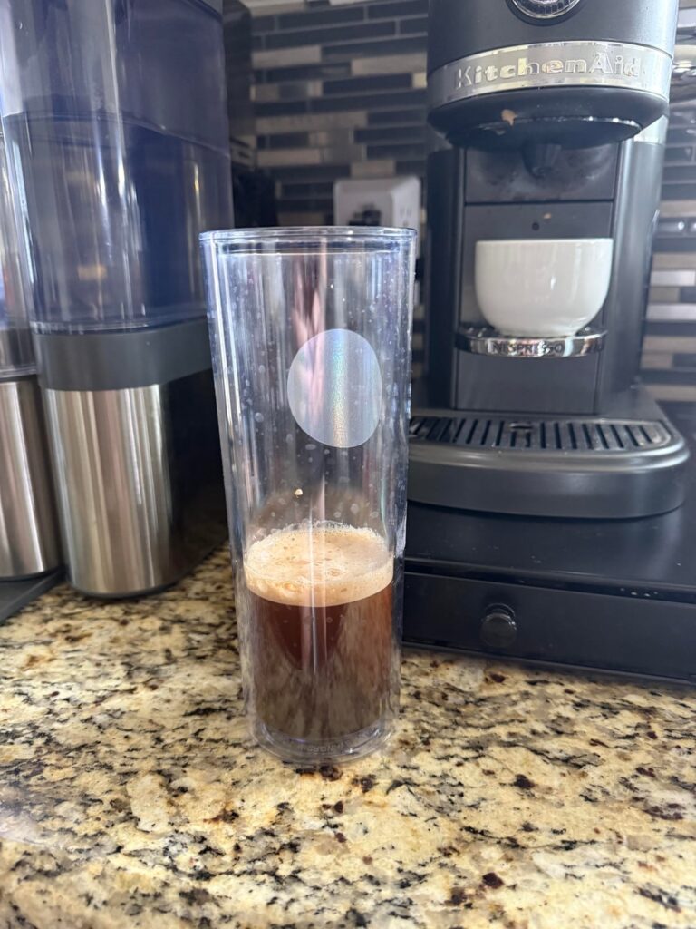My triple shot drink