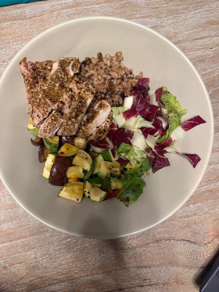 Convenience grains: pilaf with spelt, brown rice, and lentils