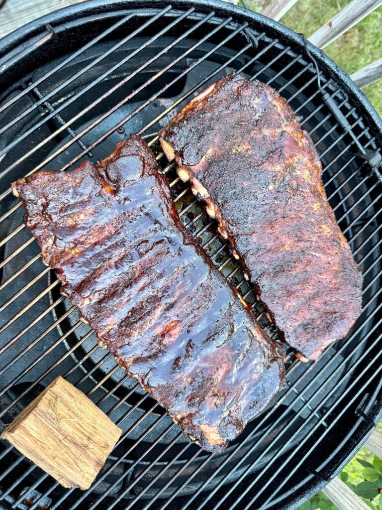 Kettle is undefeated. Ribs!