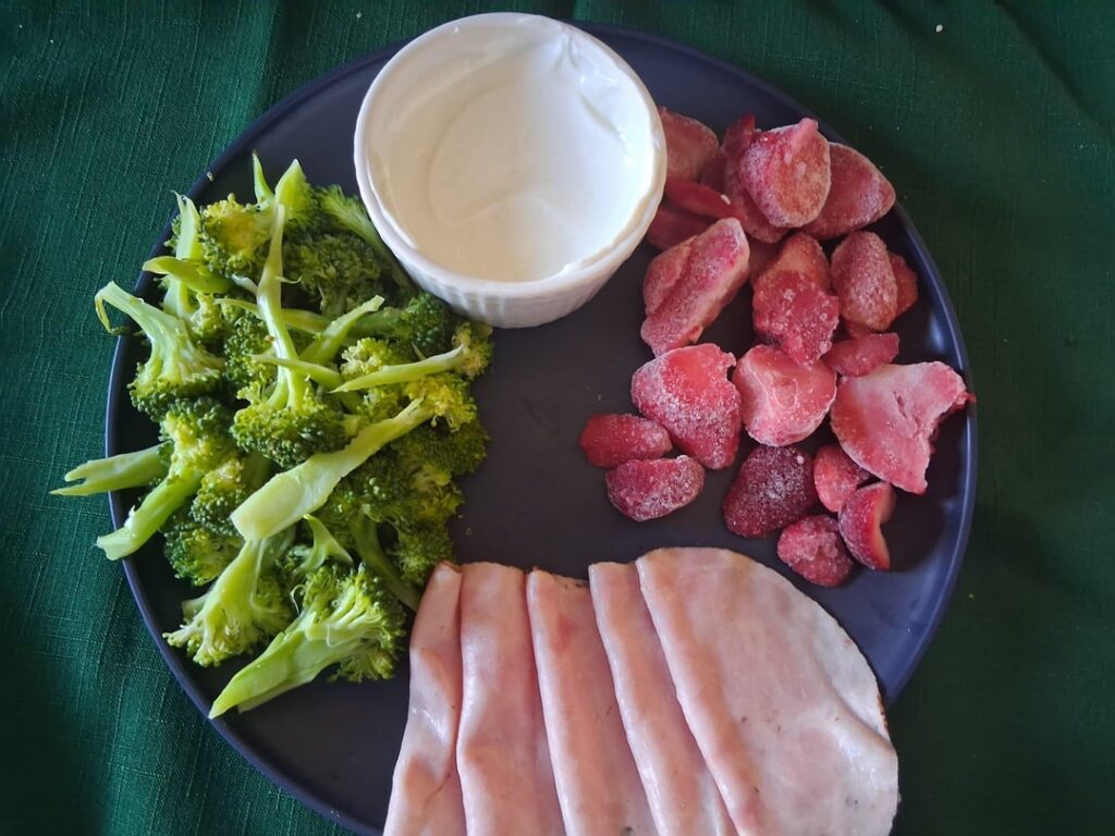 full day of eating: 1,186kcal!